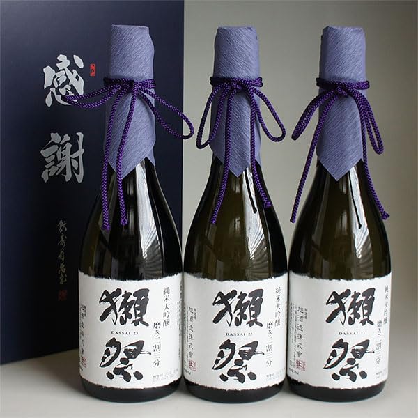 Amazon.co.jp: 日本酒セット 獺祭 純米大吟醸23 磨き二割三分 720ml 3